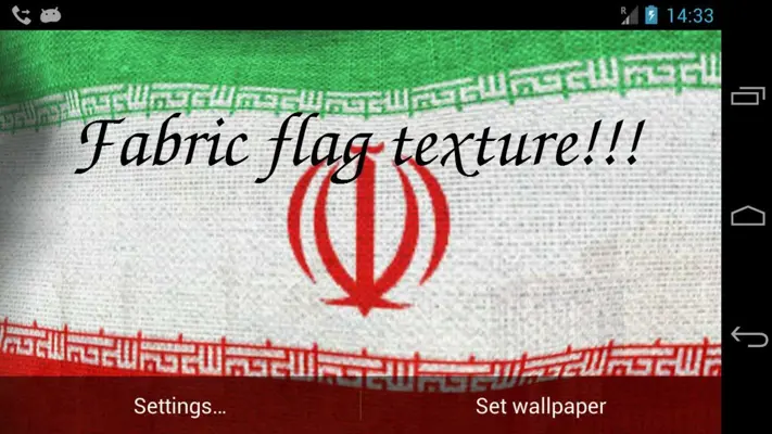 Iran Flag android App screenshot 2